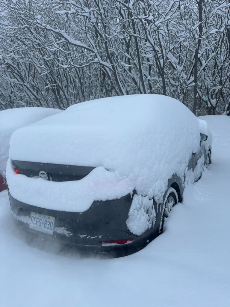 Heavy snowfall